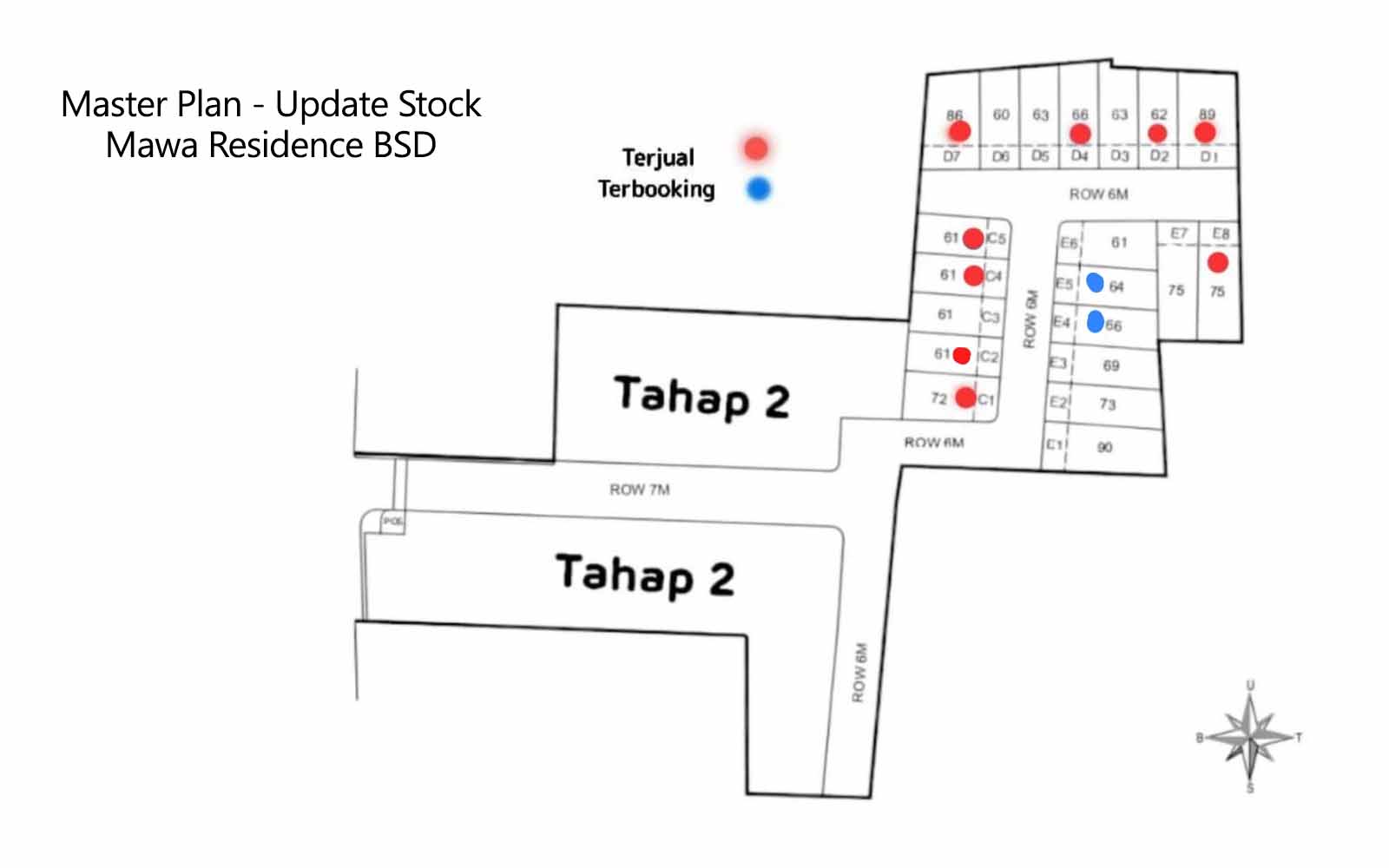 masterplan update stock mawa residence